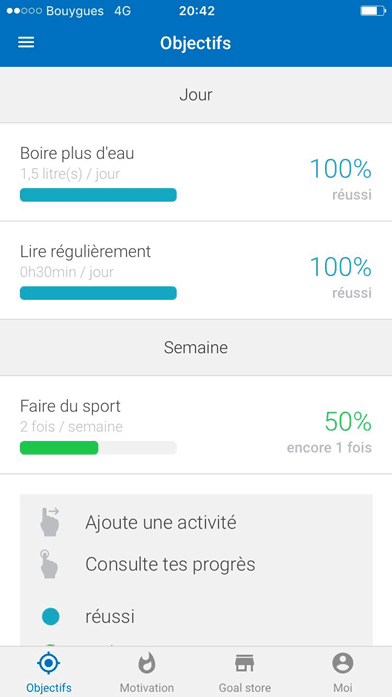 goalmap - application développement personnel - vous aide à tenir vos bonnes résolutions et à atteindre vos objectifs !goalmap vous permet de suivre vos objectifs. Dev-Perso, le site informel dédié au développement personnel