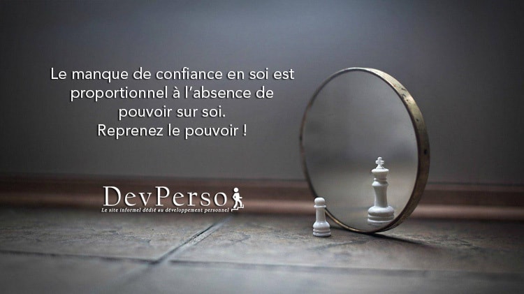 Je n'ai pas confiance en moi. Développement personnel